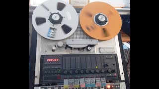 STUDER REVOX C278 8 track 1/2" Reel to Reel Studio Tape Machine 3 speeds 15 7.5 3.75 ips