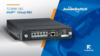 VoIP Virtual PBX Card | TC3848-1/-2 | JumboSwitch