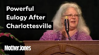 Heather Heyer's mother just delivered a powerful eulogy