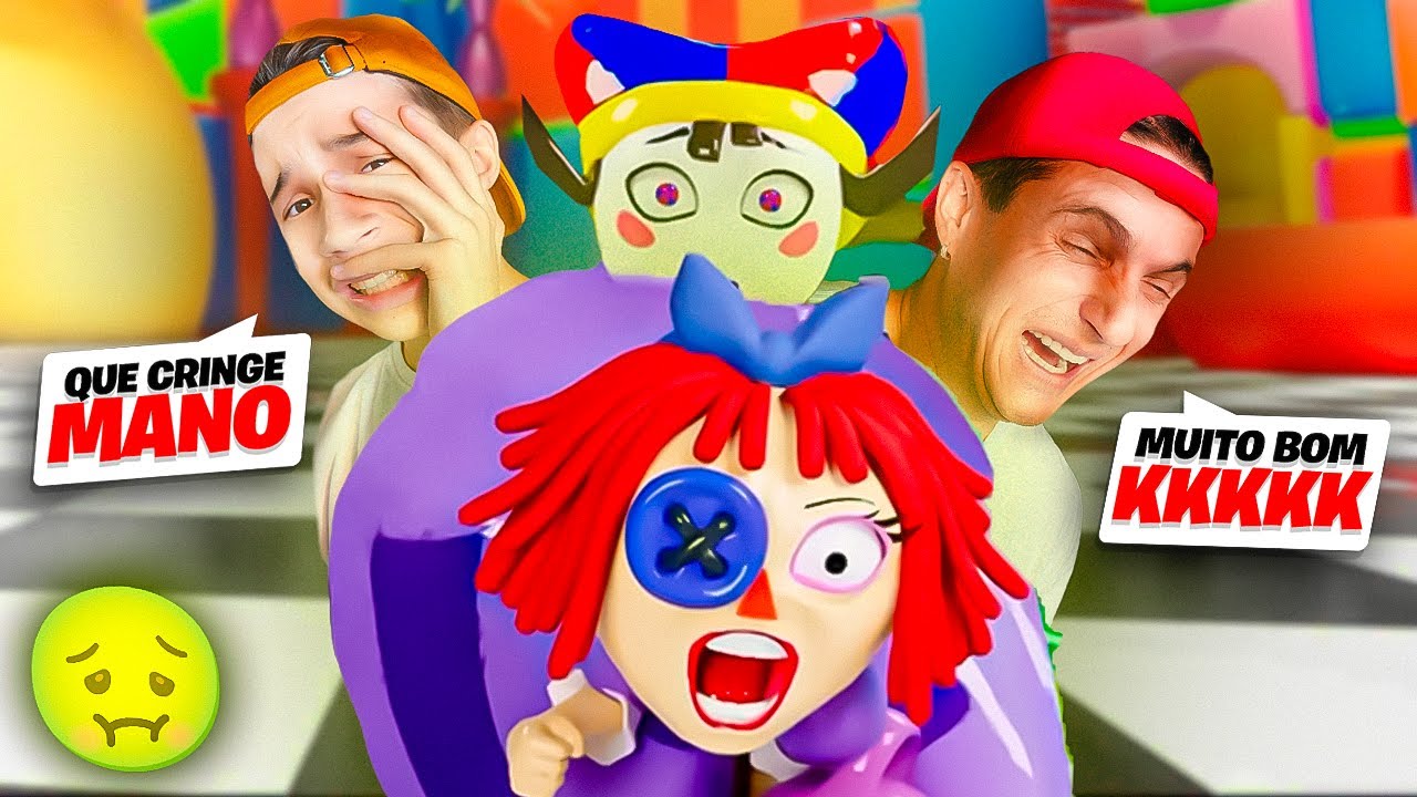 Fui FORÇADO a Assistir SHORTS CRINGES de CIRCO DIGITAL *socorroooooo