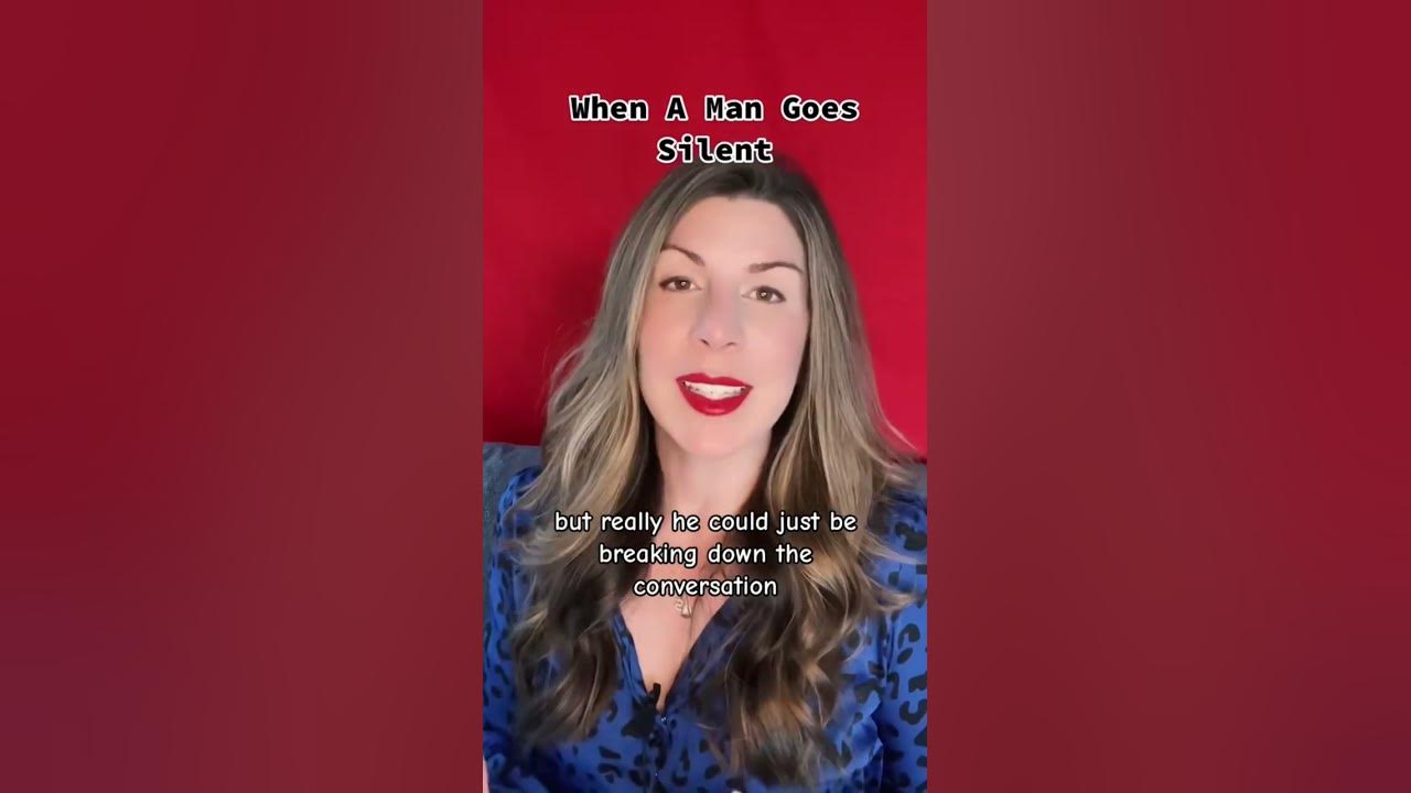 when-a-man-goes-silent-relationshipadvice-youtube