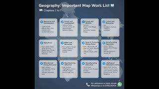 #RVGClasses #Class10 #Geography #MapWork #CBSE #BoardPrep 📞 For admission WhatsApp us at 8700290436