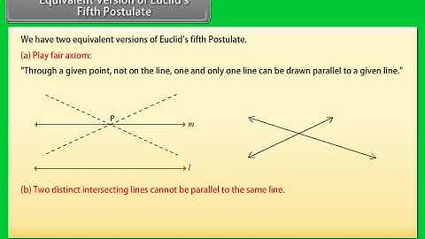 Equivalent Version of Euclid