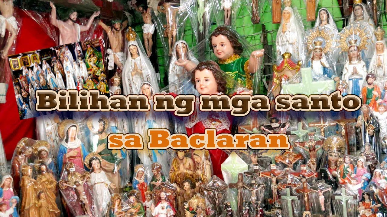 Bilihan ng mga Santo sa Baclaran #aejtv #baclaran