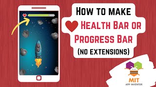 How to make Health Bar in MIT App Inventor | Progress Bar in MIT App Inventor  (NO EXTENSION) screenshot 3