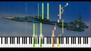 Thunderbirds Are Go - "Zero X" (by Barry Gray) - Synthesia Tutorial chords