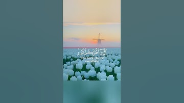 ايات تدل على عظمة الله ❤ حالات واتس اب قران 💚تلاوة خاشعة 💙 Quran Status 💜اية قرانية قصيره