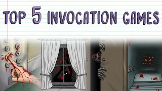 TOP 5 MOST TERRIFYING INVOCATION GAMES | Draw My Life screenshot 2