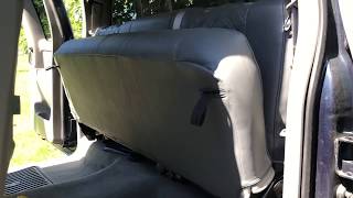 How to Remove Rear Seat on Silverado Classic Extended Cab