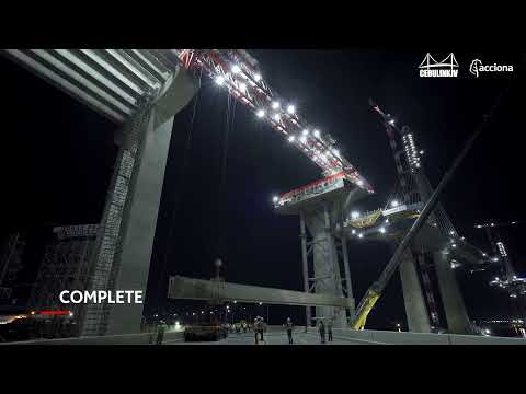 Launching gantry in the #CebuBridge, The Philippines | ACCIONA