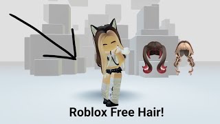 Roblox Yeni Bedava Saçlar 2 Tane!!