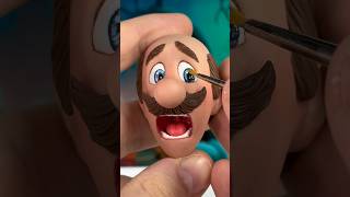 Luigi 💚Gostou do filme? #supermario #supermariobros#mariobros #peaches #luigi #diy #art #nintendo