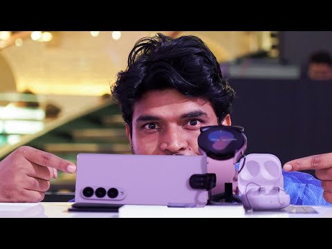 Samsung Galaxy Z Fold 4, Z Flip 4, Galaxy Watch 5 & 5 Pro, Galaxy Buds 2 Pro First Look ll in Telugu