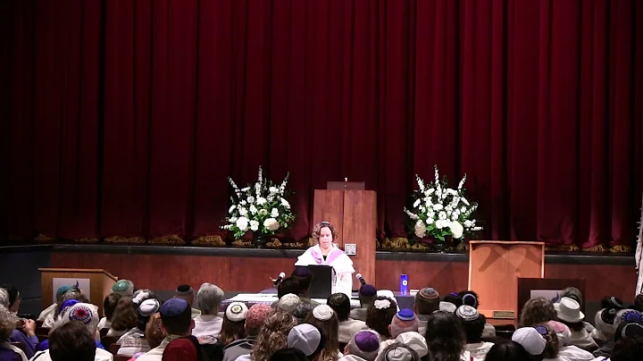 Kol Nidre 5779 President's Message by Debbie Golds...