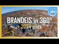 [2024] BRANDEIS UNIVERSITY 360° VR drone/walking/driving tour