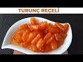 TURUNÇ REÇELİ NASIL YAPILIR ? -  EV YAPIMI - Yapılışı - Turunç reçeli Tarifi