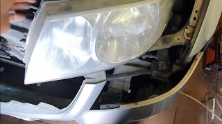 КАК СНЯТЬ ФАРУ НИССАН АЛЬМЕРА КЛАССИК/HOW TO REMOVE THE HEADLIGHT NISSAN ALMERA CLASSIC?