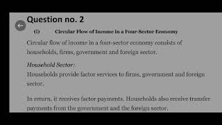 DU-Sol ABE  (Hons) 2nd Semester (CBCS) Macro-Economics Assignment Solution Question No 2