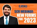 Scr webinar new forms for 2023