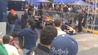 Red Bull F1 David Coulthard paso por Lima...