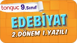 9.Sınıf Edebiyat 2.Dönem 1.Yazılıya Hazırlık 📑 #2024