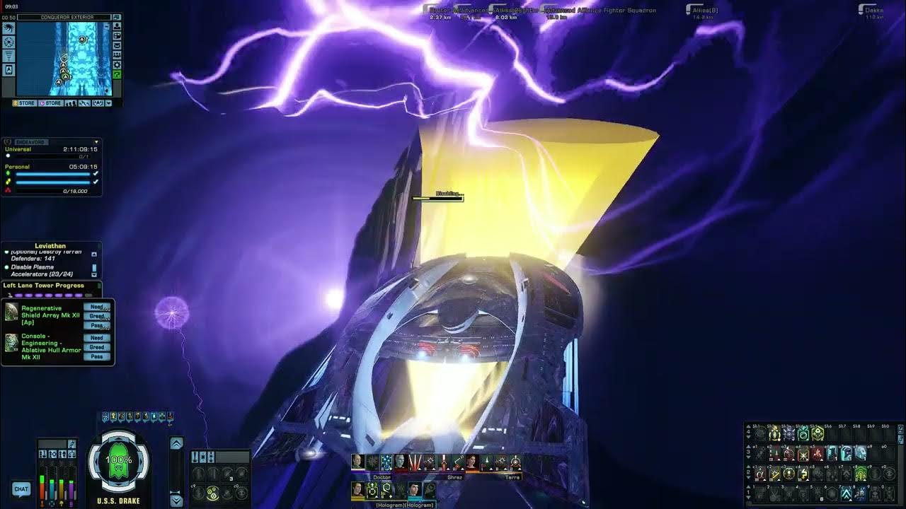 Star Trek Online Appalachia Blockade Runner Escort Tholian Space Set