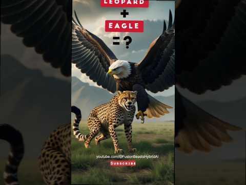 Eagle+Leopard Hybrid Animal