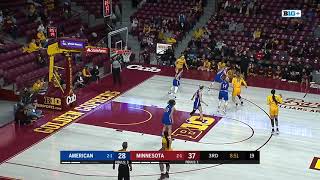 Highlights: Gopher Women's Basketball Tops American University 76-53