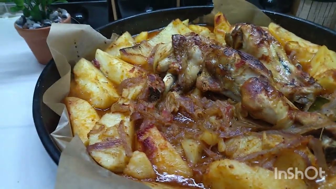 عشاء خفيف 😋بطاطا كوشة مع لحم داند وكسرة تحضريه في ضرف ساعة🕓