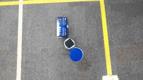 Khepera Robot Sixth scenario Different shape obstacles for Obstacle Avoidance Using Wall Following