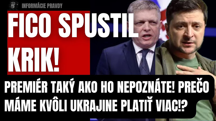 Premiér taký ako ho nepoznáte! Fico spustil krik! Prečo máme kvôli Ukrajine platiť viac?! #politika