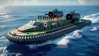 2026 해공 팬텀 X-7 (Hae-Gong Phantom X-7) — 대한민국 차세대 수륙양용 공격 호버크래프트! 바다와 육지를 지배하는 미래형 전투 괴물의 완벽한 등장! 🇰🇷