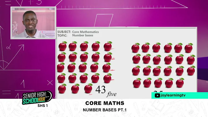 SHS 1 - CORE MATHS  - NUMBER BASES (PT 1)