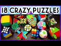 18 PUZZLE MASSIVE UNBOXING 😵 (Puppets   Time Machines!?)
