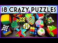 18 PUZZLE MASSIVE UNBOXING 😵 (Puppets + Time Machines!?)