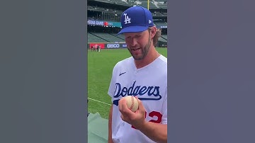 Thumbnail of Clayton Kershaw's Curveball Grip from our All Star Game Interview! #shorts