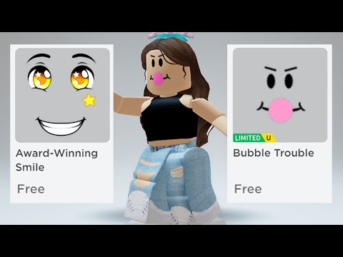 Roblox making a new Limited face be like- 😩😭// Roblox trend