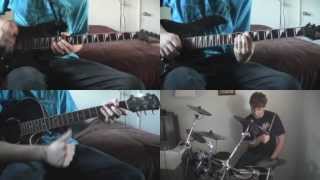 Video thumbnail of "All We Ever See Of Stars Are Their Old Photographs by We Are The Emergency Guitar and Drum Cover"