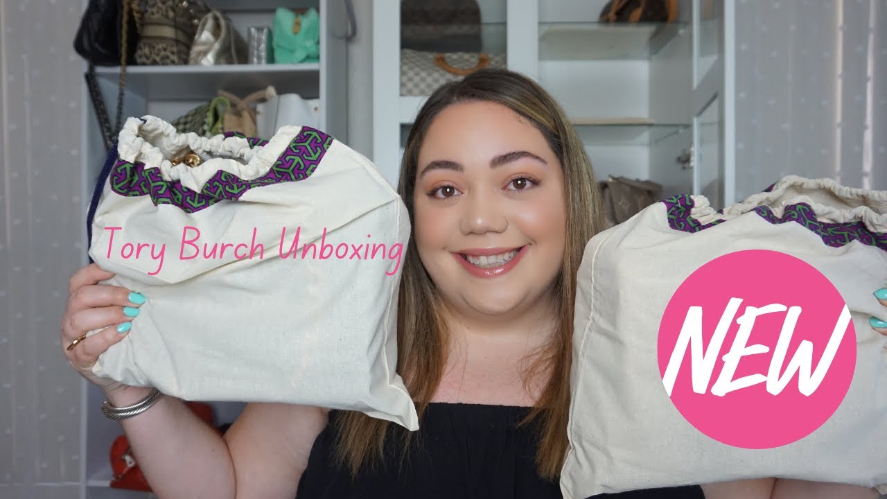 Unboxing: Tory Burch Fleming Convertible Shoulder Bag 