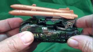 Off The Pegs: MBX Missile Launcher Real Working Rigs, Matchbox Real Working Rigs