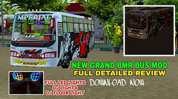 New Grand Bmr Bus Mod by Team Akbda | Full Detailed Review | A4 TECH media