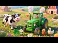 🚜🎵 The Tractor Goes Vroom | Fun Farm Song for Kids | Learning Animal & Vehicle Sounds 🚜🐮🎶