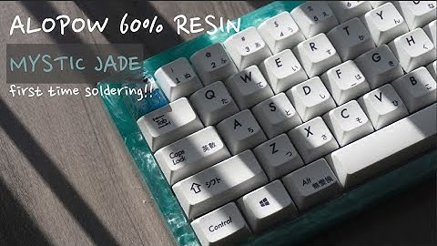 First Time Soldering | MYSTIC JADE 60% :o