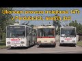 Pardubice: sestřih ukončení provozu trolejbusů Škoda 14Tr, 9.-11.6.2023 | 4K 60p HDR