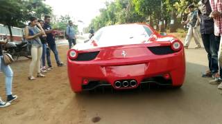 A stunning ferrari 458 italia finished in amazing rosso corsa roaming
on the streets of belgaum! belongs to famous sgg garage! music:
scarlet fire - otis...