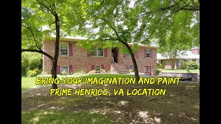 Rare 3 BDRM HUD Home for Sale in W. Henrico Ready for Rehab +$385K+