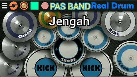 Pas Band - JENGAH [ Real Drum Cover ]