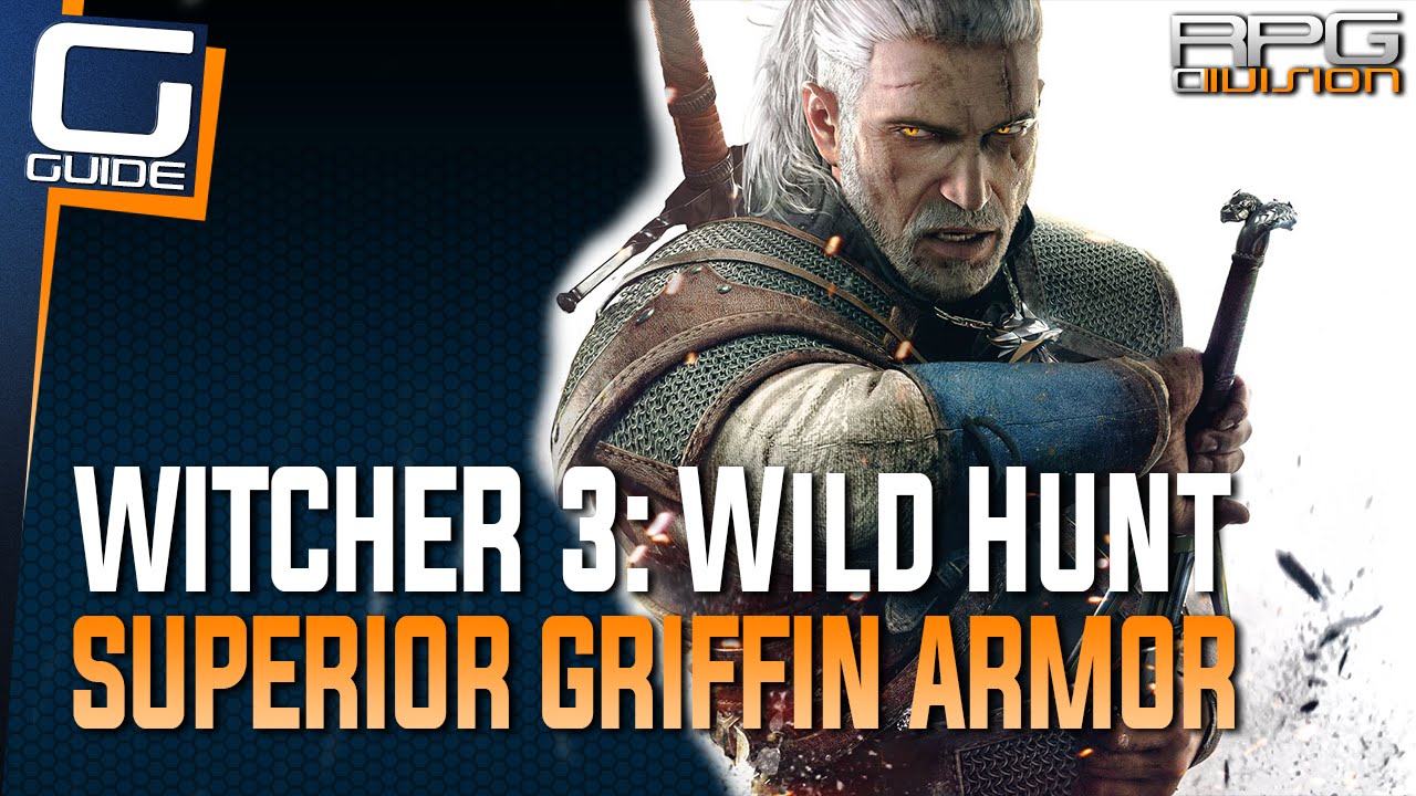 Witcher 3 The Wild Superior Griffin Armor Diagrams Location (Griffin