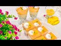 No-Bake Mango Cheesecake shots | Mango Dessert | eggless cheesecake | Quick and Easy | Eid Dessert