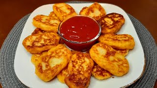 I would eat these potatoes every day| Crispy and delicious| Very easy and cheap recipe😋